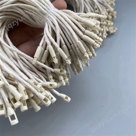 头棉绳 塑料手穿针子母 扣服装吊牌线 挂绳胶针