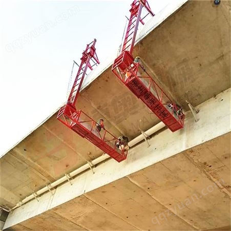 升级款 吊篮式桥梁检测车安装施工承包队伍，上手操作简单博奥NL73