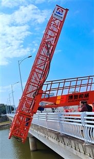 2022款 公路桥梁安装排水管平台 施工吊篮，可配双绳 安全锁 博奥YB85
