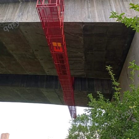 轻型 桥梁底部油漆防腐维修施工吊篮，规格可定制 博奥JL55