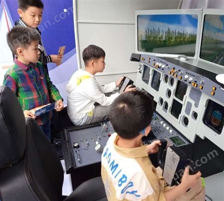 雅创 大型飞机飞行模拟器游乐设施 聚人气厂家上门安装