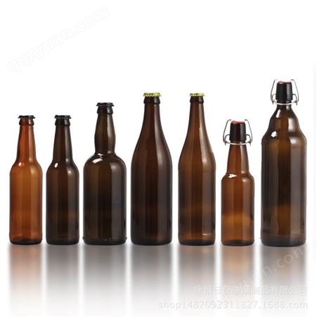 批发棕色330ml 500ml啤酒瓶玻璃瓶 冰酒瓶 耐高温 支持定logo