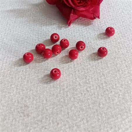 锗石托玛琳负离子远红外 手链项链DIY 会销用品8毫米小圆珠