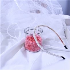 新款珍珠发箍 韩国网红百搭发卡 简约气质头饰 支持个性化定制
