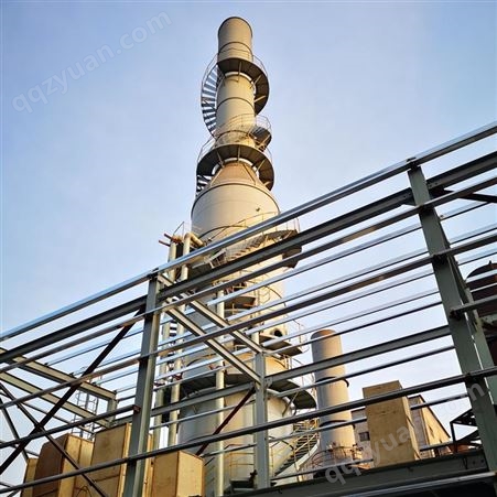 定制 玻璃钢脱硫塔 PP喷淋吸收塔 废气净化塔 砖厂除尘设备