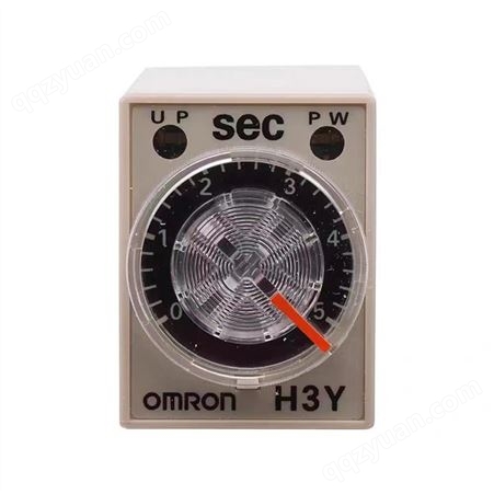 保真欧姆龙时间继电器H3Y-2-C H3Y-4-C AC220V DC24V 5 10 30 60S