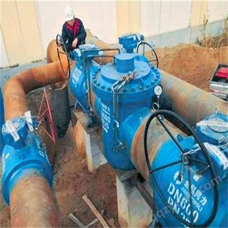 高压气水脉冲清洗技术自来水给水供水管道管网清洗除垢公司厂家