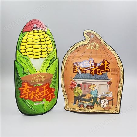 素烧玉米袋 造型创意包装袋 各种休闲食品包装袋