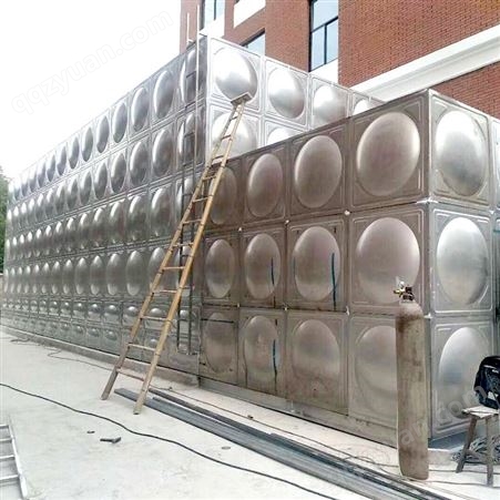 中胜 不锈钢水箱 冲压板组合 工地生活用水保温水箱 可定制 水箱工程