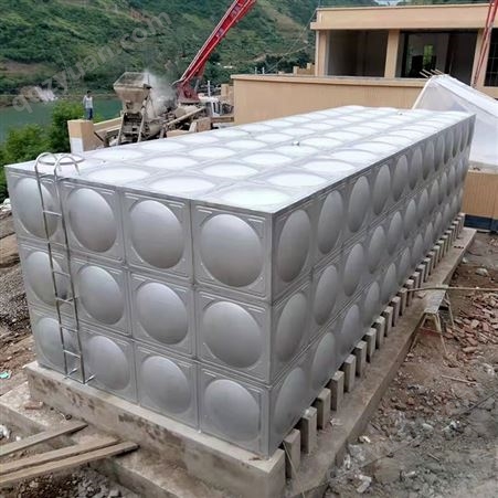 304不锈钢水箱方形生活农村家用楼顶保温水塔加厚地埋储水罐