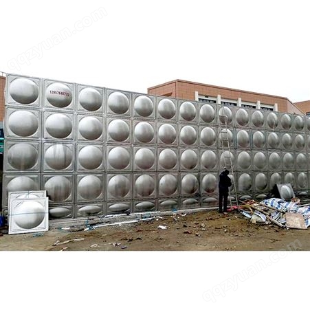 中胜 不锈钢水箱 冲压板组合 工地生活用水保温水箱 可定制 水箱工程