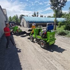 扬远 养殖场抓草机 电动小铲车 装载机小型规格