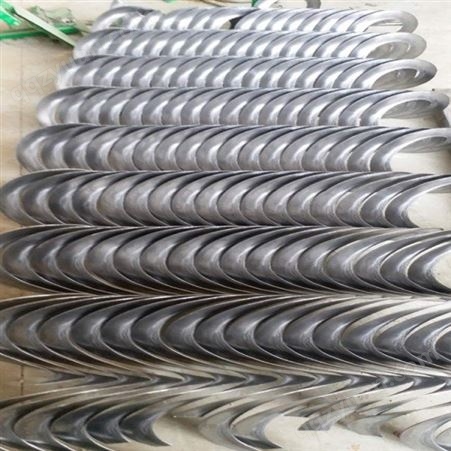 江苏螺旋叶片生产厂家 不锈钢螺旋叶片怎么做 2020螺旋片加工的机器