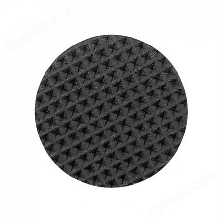 定制加工黑色橡胶脚垫 防滑透明圆形 通用自粘网格家具硅胶垫片