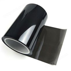深圳厂家供应 超薄黑色PET胶带 导热胶带 PET黑色石墨胶带