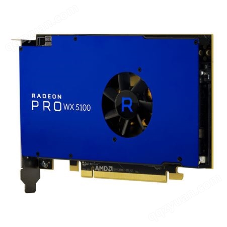 AMD Radeon ProWX5100剪辑专业图形台式电脑显卡WX5100 8G DP*4