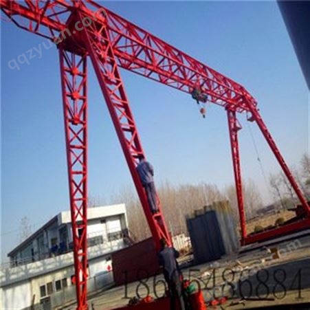广东汕头龙门吊厂家0.9吨电动葫芦龙门吊