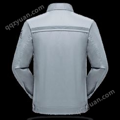 短袖长袖工作服 简约制服套装 全棉多拼色工作服 做工细致面料舒适