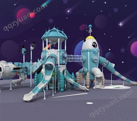 室外大型游乐场星际科幻定制儿童滑滑梯游乐设施