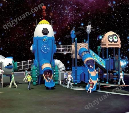 室外大型游乐场星际科幻定制儿童滑滑梯游乐设施