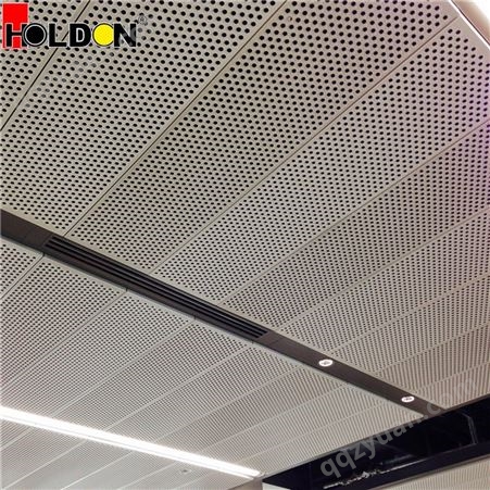 广州豪顶600X600MM 铝扣板方型铝天花板