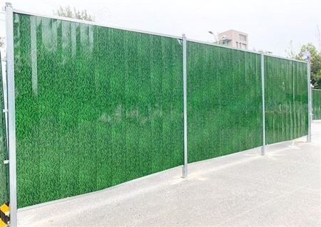 甘孜PVC彩钢围挡市政道路施工隔离装配式围栏