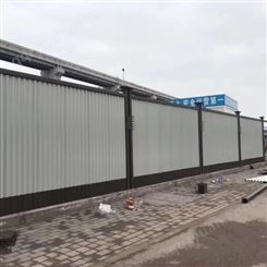 昭通小草PVC彩钢围挡工程工地施工泡沫装配式泡沫装配式围栏