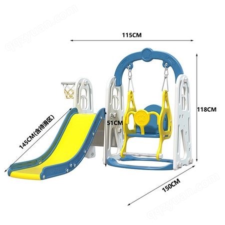 儿童室内外家用带梯折叠滑滑梯户外小型幼儿园宝宝小孩滑梯玩具