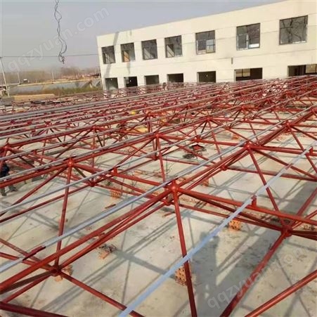 养殖场拱形干煤棚螺旋球网架 可伸缩弧形棚 高度60m 结构稳固