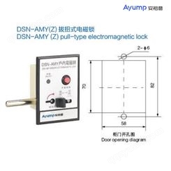 DSN-AMY(Z)拔扭式电磁锁