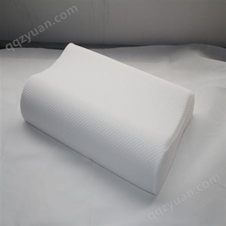 家用助睡眠护颈椎枕 可定制天然枕芯波浪形柔软硅胶枕头