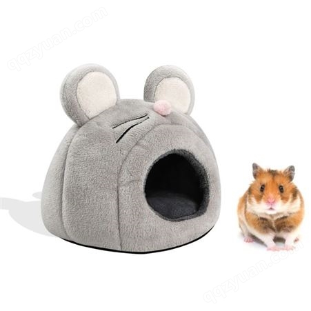 仓鼠棉窝冬季加厚保暖屋老鼠造型垫子棉花鹦鹉小窝睡觉袋