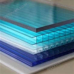 高透明采光瓦阳光板 透明PC耐力板 温室棚采光板 一站式服务