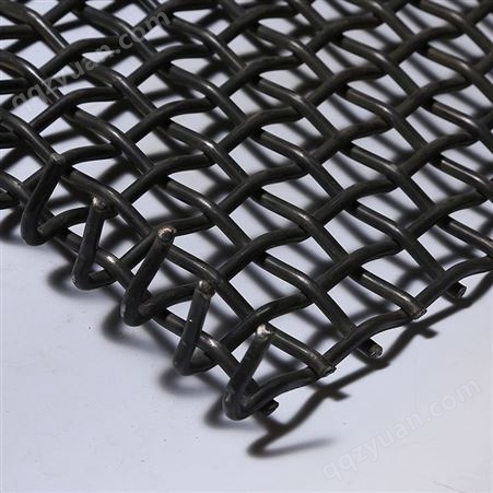 轧花钢丝网 304不锈钢锰钢编织筛网 矿筛网定制