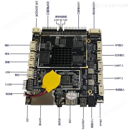 A40S全音视频主板 全志嵌入式安卓核心板 价格实惠