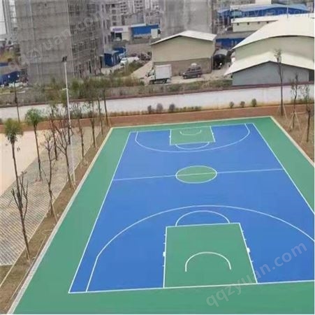 黄石硅pu球场材料 鄂州硅pu球场施工 硅pu篮球场铺装 泰立c422
