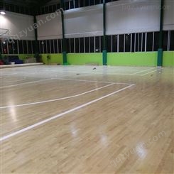 运动场实木地板 羽毛球运动地板 江汉体育运动地板厂家 泰立s0156